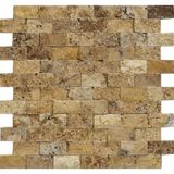 Delta Stone Collections Sarı Traverten Patlatma Taş 2,3 x 4,8 cm