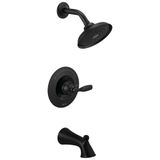 Delta T14432-BL Faucet Woodhurst 14 Serisi Mat Siyah Duş Bataryası