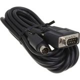 Delta UC-MS030-06A ,RS232/DIN8 Dvp-Dop 3mt Kablo - 0 - Siyah