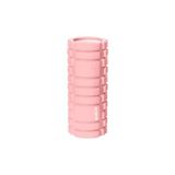 Delta Unisex Tırtıklı Foam Roller Fr 3304, Açık Pembe Yüksek Yoğunlukta Orta Sert Deluxe Masaj Köpüğü Pilates Masaj Rulosu