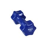 Delta Vinyl Kaplı 3 Kg - Mavi Deluxe Demir Dambıl