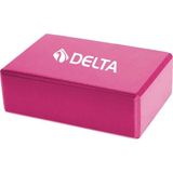 Delta Yoga Blok Eva Yoga Köpüğü Pilates Bloğu Tekil Kullanım Amaçlı Minder Kalınlığı - Fuşya