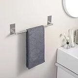 DELTAHOME Paslanmaz Çelik 50cm Havluluk Havlu Askısı - Yapışkanlı Sistem - inox - Delmek Yok - Vida Yok Anında Kolay Montaj
