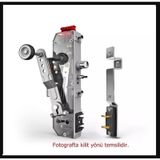 Deltatek Dk02a Yarı Otomatik Çift Emniyetli Asansör Kapı Kilit Sol