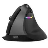 Delux M618 Mini Bluetooth 4.0+2.4G Ergonomik Şarjlı Sessiz RGB Mouse