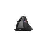 Delux M618 Mini Ergonomik Dikey Mouse Bluetooth 4.0 + 2.4GHz | Şarjlı, Sessiz Tıklama, RGB Aydınlatmalı, Ayarlanabilir DPI, PC/Laptop/Mac Uyumlu