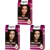 Deluxe 3-0 Koyu Kahve 50 Saç Boyası (3 Paketi) - Option-1