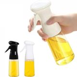 Deluxe Atomize Başlık Fan Şekilli Püskürtücü Bpa İçermeyen Plastik Sprey Cam Yağdanlık 200 Ml 1 Adet