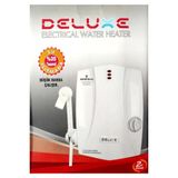 Deluxe ( Beyaz) Elektrikli Şofben 7.500-9000W - 6 Kademe