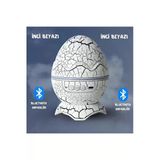 Deluxe Dinozor Yumurtası Gece Masa Lambası Bluetooth Hoparlör Led Lamba Galaxy Projektör Led Işık