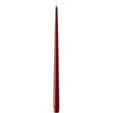 Deluxe Home Art 2'li Bordo Rengi LED Mum 38 cm - De RF-K-0010 - Renkli