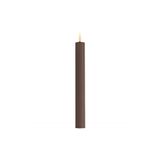 Deluxe Homeart 2'Li Moka Led Mum Kahverengi 24 Cm - De Rf-0103