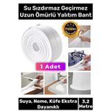 Deluxe Su Geçirmez Sızdırmaz Dayanıklı Lavabo Pvc Yağ Kenar Küf Önleyici 3.2m 1 Adet İzolasyon Bant