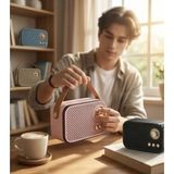 Deluxse Bluetooth Hoparlör - Beyaz