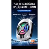 Deluxse Telefon Soğutucu - Beyaz - Siyah