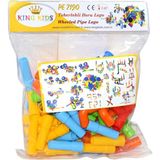 Dem Dem 7190 72 Parça Tekerlekli Boru Lego Seti