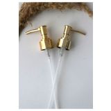 Dem Home Sabunluk Pompası Gold 2'li Yedek Sabunluk Pompası Plastik Ve Cam Şişelere Uyumlu 28mm