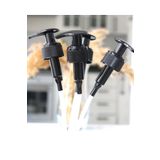 Dem Home Sabunluk Pompası Siyah Damla Tip 4'lü Yedek Sabunluk Pompası Plastik ve Cam Şişelere Uyumlu 28MM