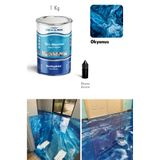 Demarin Solventsiz - Kokusuz Sıvı Mermer, Liquid Marble (tezgah, Zemin Boyası) NATURAL SERİ