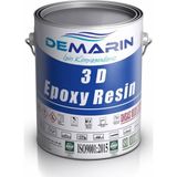 Demarin Ultra Şeffaf Epoksi ReçineParlaktasarım Amaçlı Anti Sararma Yüksek Mekanik Dayanım Epoksi Hardener 3 kg