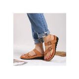 Demashoes Taba Parmak Arası Tokalı Terlik