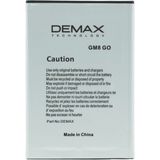 Demax General Mobile Gm8 Go Güçlendirilmiş Batarya Gm8go