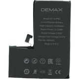 Demax İphone 14 Pro Güçlendirilmiş Yüksek Kapasiteli Batarya 3200 Mah