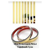 demdekor Şerit Pleksi Yapışkanlı Gold Ayna 2.3cm X 244cm ( 5 Adet )