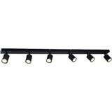Demet Habek My Lights 120 cm metal gövde altılı 6 lı hareketli başlık osram marka tasarruflu led ampul 2700 k 3000 k 4000 k 6500 k günışığı ve beyaz renk ampul renk seçenekli led spot tavan avize