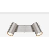 Demet Habek My Lights Demet Habek Mylights Paslanmaz Inoxx Aplik Panasonic Gün Işığı LED Ampullü Ikili LED Spot Avize Hareketli Başlıklar