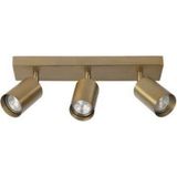 Demet Habek My Lights Mylights Mat Altın Kaplama Üçlü LED Spot Hareketli LED Avize LED Aplik - Beyaz - 3