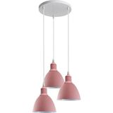 Demet Habek My Lights Mylights Pembe Üçlü Modern Spor Sakıt Genç Odası Yatak Odası Avize - Beyaz - 3