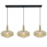 Demet Habek Mylights Masa Üstü Bal Camlı Rustik Vintage Avize