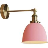 demet habek mylights Mylights Çocuk Odası Kafe Otel Duvar Aplik Pembe Retro Rustik Mafsalı Aplik Duvar Lambası