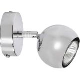 Demet Habek Mylights Mylights Krom Spot Tekli Kure Gun Isıgı Ampullu Hareketli Duvar Aplik Gece Lambası Okuma Lambası Led Aplik SİYAH İÇİ SİYAH