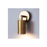 demet habek mylights Mylights Mat Gold Led Spot Aplik Günışığı Ampul Dahildir