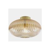 Demet Habek Mylights mylights rustik retro vintage bal camlı tavan avize armatür 30 cm cam avize