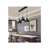 Demet Habek Mylights mylights üçlü eskitme kaplama 60 cm taban vintage sıralı masa üstü avize