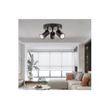 demet habek mylights Mylights Üçlü Metal Tavan Salon Led Avize Plofonyer #spot Tasarruflu Led Ampul(#OSRAM MARKA)günışığı