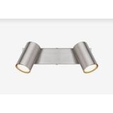 Demet Habek Mylights Paslanmaz İnoxx Aplik Panasonic Gün Işığı Led Ampullü İkili Led Spot Avize Hareketli Başlıklar