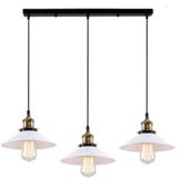 Demet Habek Mylights Retor Rustik Sıralı Üçlü Avize 60 cm En - Renkli
