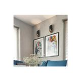 demet habek mylights Retro Rustik Çift Yönlü Metal Led Aplik Ampul Dahil G-9 Led Tablo yanı yatak başı aplik çalışma oda