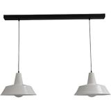 Demet Habek Mylights Retro Rustik Metal Sarkıt Vintage Ikili Avize 100 Cm Kasa