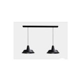 Demet Habek Mylights Retro Rustik Vintage Ikili Masa Üstğ Sıralı Avize 100cm Kasa