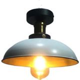 Demet Habek Mylights S Retro Rustik Tavan Avize Siyah Içi Altın Plofonyer Armatür