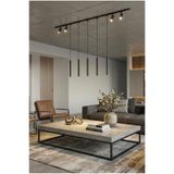 demet habek mylights Siyah GU10 Os ram LED Ampül 9’lu Ray Spot Avize Spot 5 Sarkıt 4 spot Villa Dekor Tezgah Bar Masaüstü