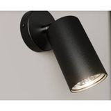 Demet Habek Mylights Tekli led spot GU10 duvar aplik hareketli başlık siyah tasarruflu led ampul spot - 3000K - Gün Işığı