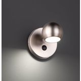 Demet habek Panasonic gün isigi ampullü paslanmaz inox gövde Küre Anahtarlı LED aplik LED spot Hareketli başlık tekli MYL00351091