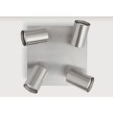 Demet habek paslanmaz inox Panasonic gün ışığı LED ampullü kare hareketli başlıklı LED spot avize MYL00351083