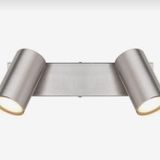 Demet habek paslanmaz inoxx aplik Panasonic gün ışığı LED ampullü ikili LED spot avize hareketli başlıklar MYL00351081
